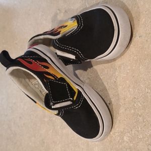 Flame Toddler Vans